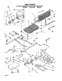 05 - Unit parts for Whirlpool Refrigerator EB21DKXAB02 from AppliancePartsPros.com