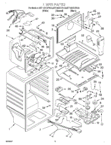 02 - Liner parts for Whirlpool Refrigerator 9ET19DKXFB00 from AppliancePartsPros.com