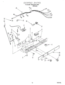 09 - Control parts for Whirlpool Refrigerator 7MED20TWDN00 from AppliancePartsPros.com