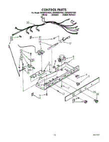 09 - Control, Lit / Optional parts for Whirlpool Refrigerator ED20ZKXYW01 from AppliancePartsPros.com