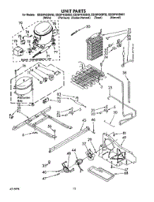 07 - Unit parts for Whirlpool Refrigerator ED20PKXSW03 from AppliancePartsPros.com