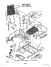 10 - Unit parts for Whirlpool Refrigerator ED22MM1LWR0 from AppliancePartsPros.com