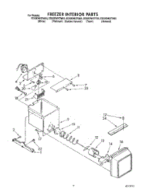 06 - Freezer Interior parts for Whirlpool Refrigerator ED22DWXTG03 from AppliancePartsPros.com