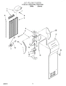 07 - Air Flow parts for Whirlpool Refrigerator ED22PKXFW00 from AppliancePartsPros.com