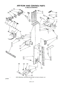 05 - Airflow And Control , Lit / Optional parts for Whirlpool Refrigerator ED19HKXRFR5 from AppliancePartsPros.com