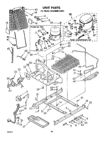 11 - Unit parts for Whirlpool Refrigerator ED22MM1LWR1 from AppliancePartsPros.com