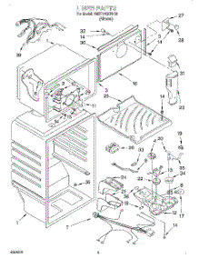 03 - Liner parts for Whirlpool Refrigerator 7MET18GKFN00 from AppliancePartsPros.com