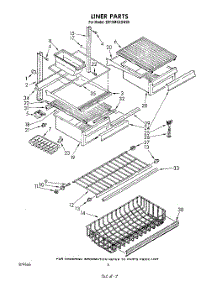 04 - Liner , Lit / Optional parts for Whirlpool Refrigerator EB19MKXSW00 from AppliancePartsPros.com