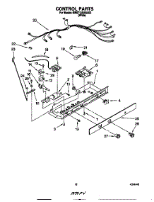11 - Control parts for Whirlpool Refrigerator BRS71ABANA00 from AppliancePartsPros.com