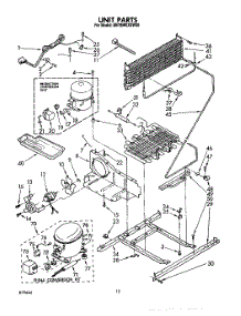 07 - Unit parts for Whirlpool Refrigerator EB19MKXSW00 from AppliancePartsPros.com