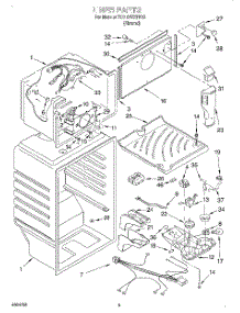 03 - Liner parts for Whirlpool Refrigerator 7ET18PKXFN00 from AppliancePartsPros.com