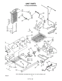 07 - Unit parts for Whirlpool Refrigerator ED19HKXRWR2 from AppliancePartsPros.com