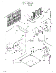 05 - Unit parts for Whirlpool Refrigerator 8ET19DKXEN00 from AppliancePartsPros.com