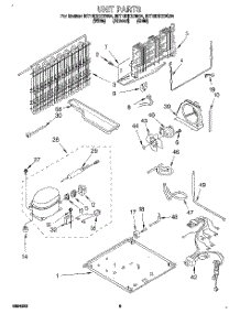06 - Unit, Lit / Optional parts for Whirlpool Refrigerator 8ET18ZKXDW04 from AppliancePartsPros.com