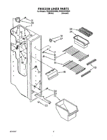 04 - Freezer Liner parts for Whirlpool Refrigerator ED20HKXXW00 from AppliancePartsPros.com