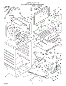 02 - Liner parts for Whirlpool Refrigerator 8ET19DKXFW00 from AppliancePartsPros.com