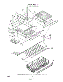 04 - Liner , Not Illustrated parts for Whirlpool Refrigerator EB19ZKXRWR0 from AppliancePartsPros.com