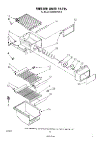 06 - Freezer Liner parts for Whirlpool Refrigerator ED22EMXPWR2 from AppliancePartsPros.com