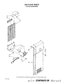 08 - Air Flow parts for Whirlpool Refrigerator ED20HKXWN00 from AppliancePartsPros.com