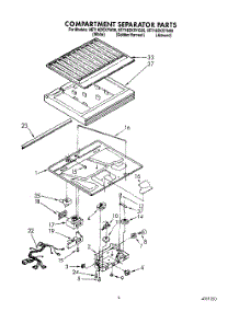 03 - Compartment Separator parts for Whirlpool Refrigerator 8ET18ZKXYW00 from AppliancePartsPros.com