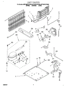 04 - Unit parts for Whirlpool Refrigerator 8ET20NKXDN00 from AppliancePartsPros.com