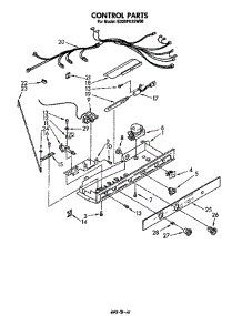 Control parts for Whirlpool Refrigerator ED20PKXSN00 from AppliancePartsPros.com