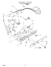 11 - Control parts for Whirlpool Refrigerator 7MED20TQFW00 from AppliancePartsPros.com