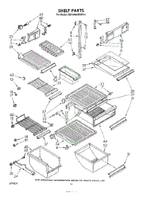 06 - Shelf parts for Whirlpool Refrigerator ED19HKXRNR5 from AppliancePartsPros.com