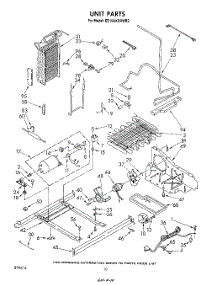 06 - Unit , Not Illustrated parts for Whirlpool Refrigerator ED19AKXRWR2 from AppliancePartsPros.com