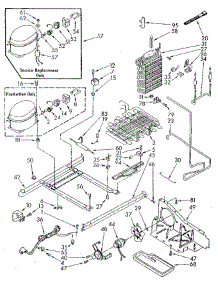Unit parts for Whirlpool Refrigerator ED19SKXRMR1 from AppliancePartsPros.com