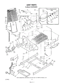 08 - Unit parts for Whirlpool Refrigerator ED22PRXRWR1 from AppliancePartsPros.com