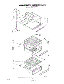 10 - Refrigerator Interior , Lit / Optional parts for Whirlpool Refrigerator ED22PRXRWR1 from AppliancePartsPros.com
