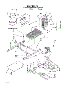 06 - Unit parts for Whirlpool Refrigerator ED20ZKXBW00 from AppliancePartsPros.com