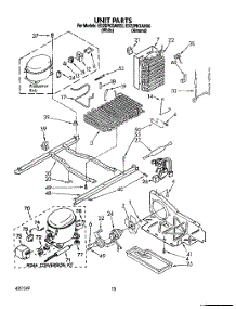 07 - Unit parts for Whirlpool Refrigerator ED20PKXAW00 from AppliancePartsPros.com