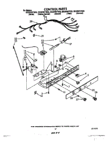 12 - Control parts for Whirlpool Refrigerator ED22DWXTW05 from AppliancePartsPros.com