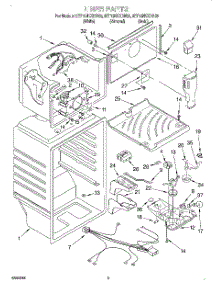 03 - Liner parts for Whirlpool Refrigerator 9ET16NKXDN03 from AppliancePartsPros.com