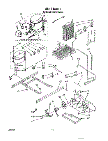 07 - Unit parts for Whirlpool Refrigerator ED20PKXWN00 from AppliancePartsPros.com