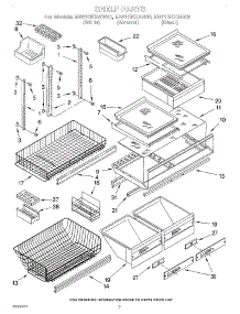04 - Shelf, Lit / Optional parts for Whirlpool Refrigerator EB21DKXAW00 from AppliancePartsPros.com