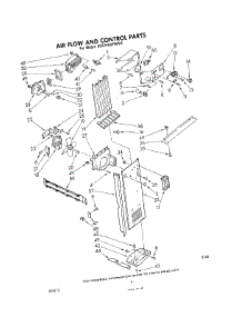 03 - Airflow And Control parts for Whirlpool Refrigerator ED22EKXPWR0 from AppliancePartsPros.com
