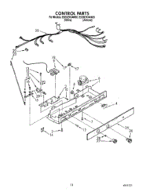 09 - Control, Lit / Optional parts for Whirlpool Refrigerator ED20ZKXAW00 from AppliancePartsPros.com