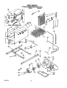 07 - Unit parts for Whirlpool Refrigerator ED20GKXZN00 from AppliancePartsPros.com
