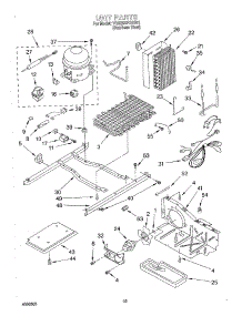 09 - Unit parts for Whirlpool Refrigerator 7GD25SFXHS01 from AppliancePartsPros.com