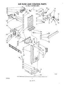 03 - Air Flow And Control parts for Whirlpool Refrigerator ED22MK1LWR1 from AppliancePartsPros.com
