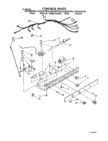 12 - Control parts for Whirlpool Refrigerator ED22DWXTM04 from AppliancePartsPros.com