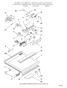03 - Compartment Separator parts for Whirlpool Refrigerator EB21DKXAB00 from AppliancePartsPros.com