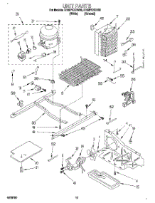 09 - Unit, Lit / Optional parts for Whirlpool Refrigerator ED22PKXDW00 from AppliancePartsPros.com