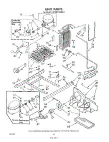 08 - Unit parts for Whirlpool Refrigerator ED19MTXRWR0 from AppliancePartsPros.com