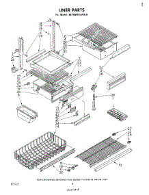05 - Liner parts for Whirlpool Refrigerator EB19MKXLWR0 from AppliancePartsPros.com