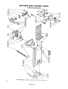 03 - Airflow And Control parts for Whirlpool Refrigerator ED19AKXLWR0 from AppliancePartsPros.com