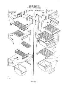 04 - Liner parts for Whirlpool Refrigerator ED19AKXLWR0 from AppliancePartsPros.com